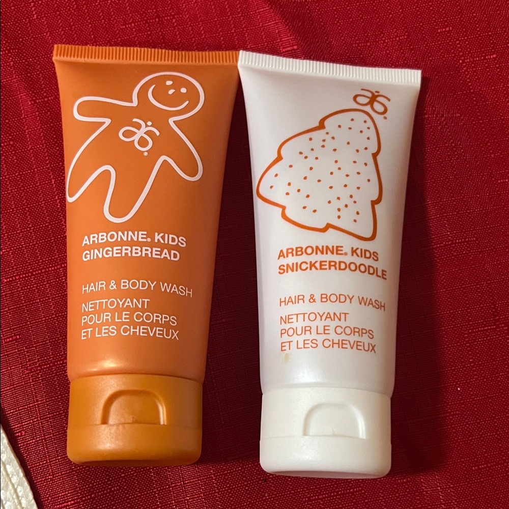 Arbonne Kids Gingerbread & Snickerdoodle Hair & Body Wash